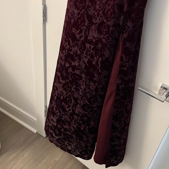 Velvet bridresmaid dress - Picture 2 of 3